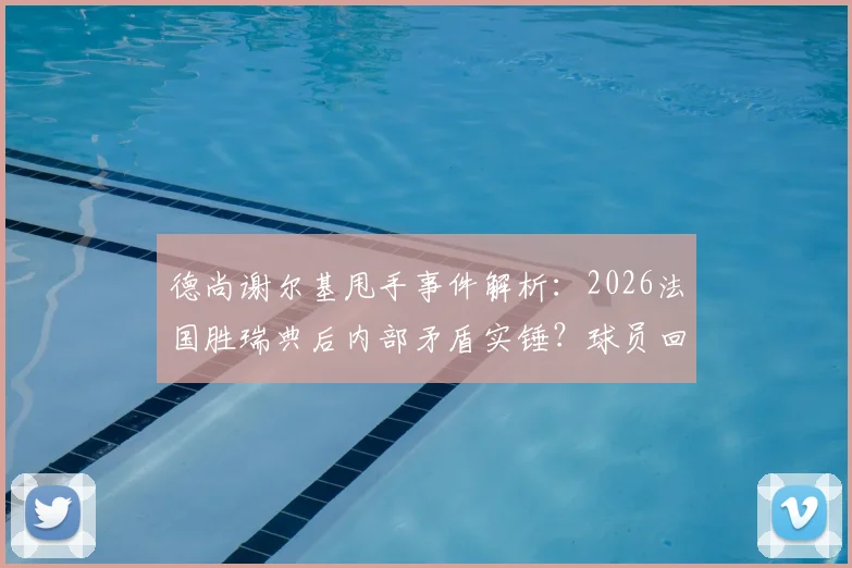 德尚谢尔基甩手事件解析:2026法国胜瑞典后内部矛盾实锤?球员回应与视频全回顾